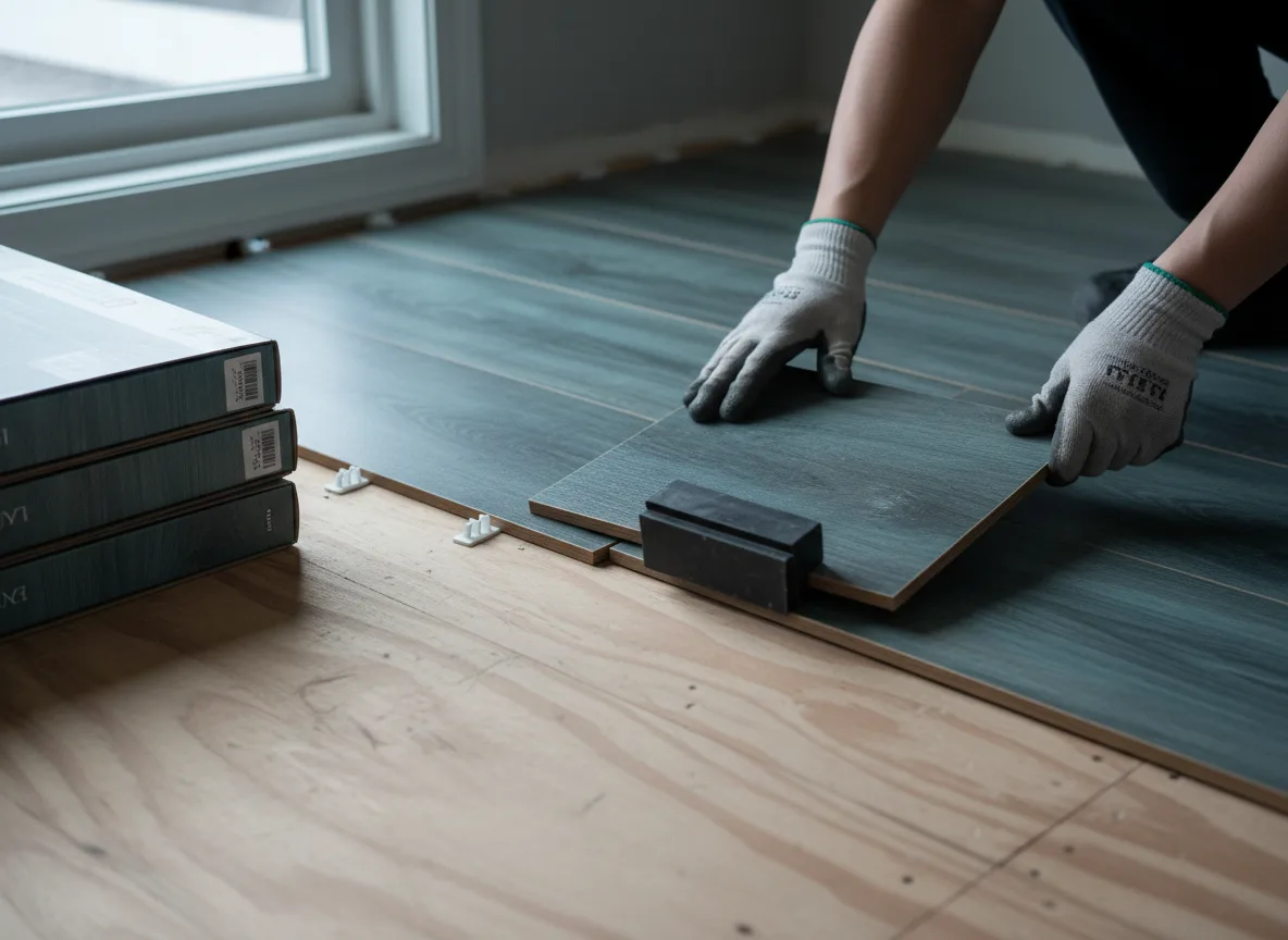 Luxury Vinyl Plank Installation company in Batesland, SD